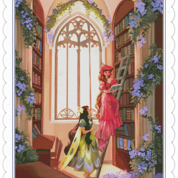 Dawn In the Fairy Library