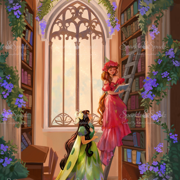 Dawn In the Fairy Library