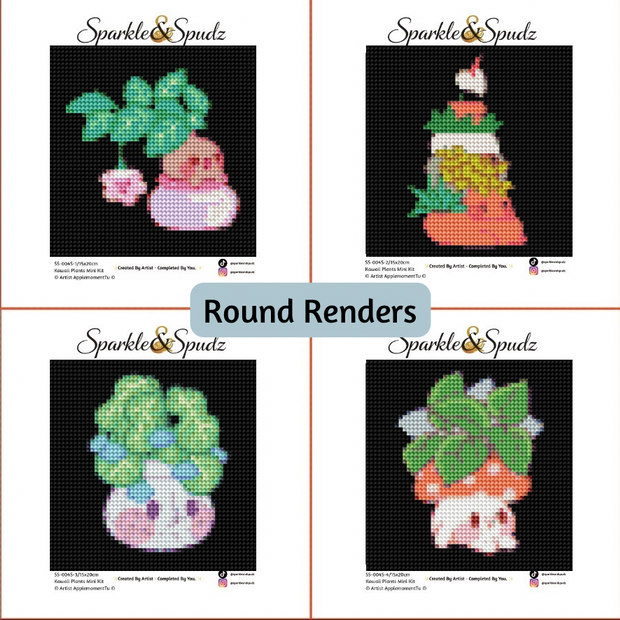 Kawaii Plants Mini Kit