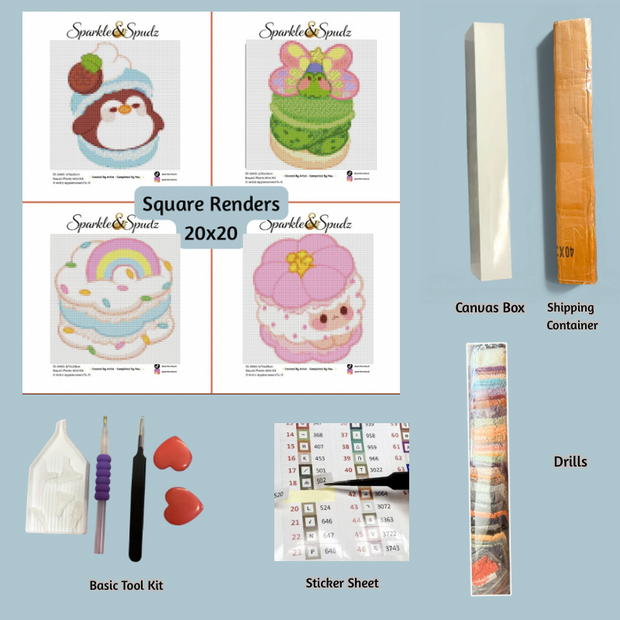 Kawaii Macaroons