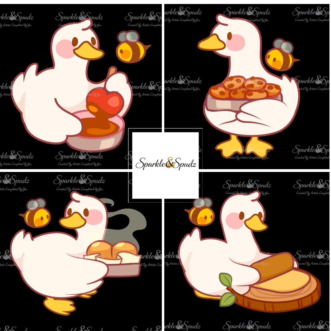 Kawaii Ducks Mini Kit