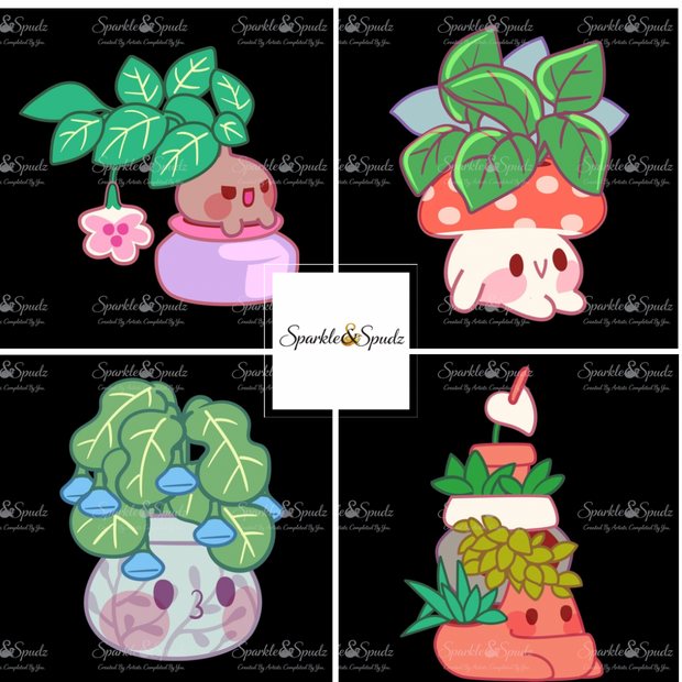 Kawaii Plants Mini Kit