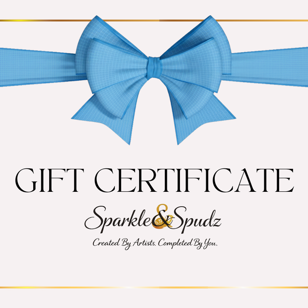 Sparkle and Spudz Gift Cards